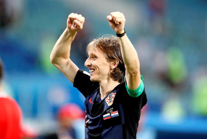 Modric: "¿Balón de Oro? Sólo me importa el éxito de Croacia" Modric: "¿Balón de Oro? Sólo me importa el éxito de Croacia"
