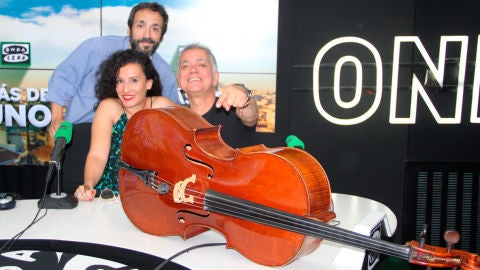 Nesrine Belmokh, Jos&eacute; Manuel Zapata y Juan Ram&oacute;n Lucas