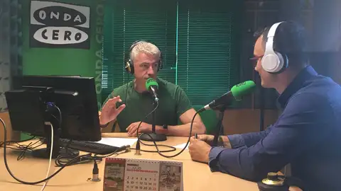 Juan de Sola - Abel Millán Pontevedra en la Onda