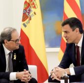 Antena 3 Noticias 1 (09-07-18) Sánchez y Torra acuerdan reestablecer la comisión bilateral entre el Estado y la Generalitat siete años después
