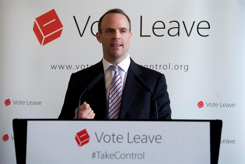 Dominic Raab, nuevo ministro británico para el "Brexit" Dominic Raab, nuevo ministro británico para el "Brexit"