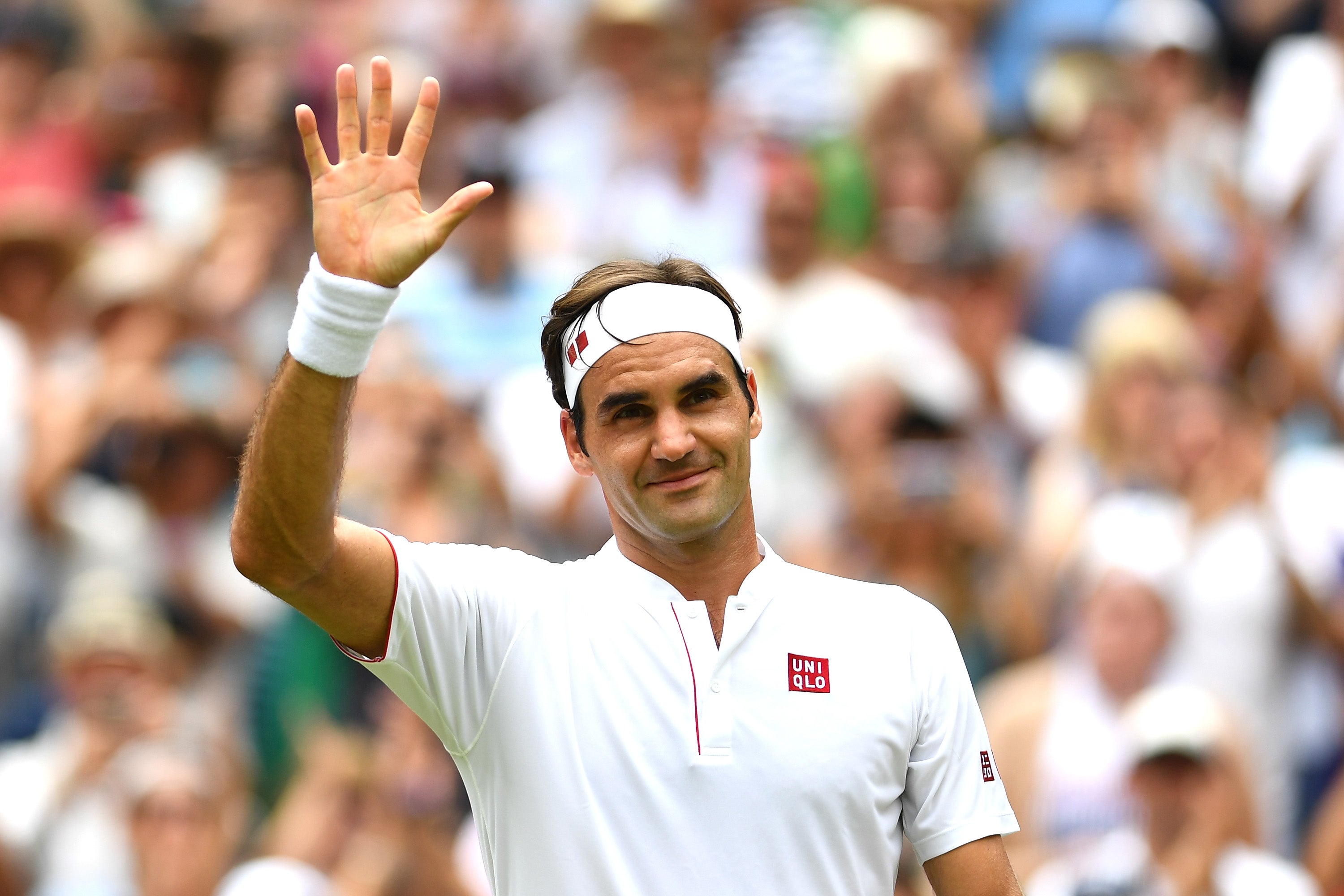 Federer se impone con facilidad a Mannarino para acceder a cuartos de final de Wimbledon Federer se impone con facilidad a Mannarino para acceder a cuartos de final de Wimbledon