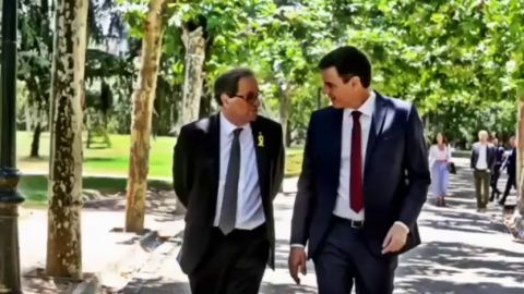 S&aacute;nchez y Torra acuerdan reestablecer la comisi&oacute;n bilateral entre el Estado y la Generalitat siete a&ntilde;os despu&eacute;s