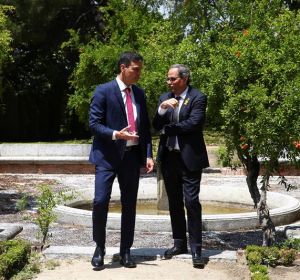 Pedro Sánchez y Quim Torra Pedro Sánchez y Quim Torra