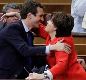 Soraya Sáenz de Santamaría y Pablo Casado Soraya Sáenz de Santamaría y Pablo Casado