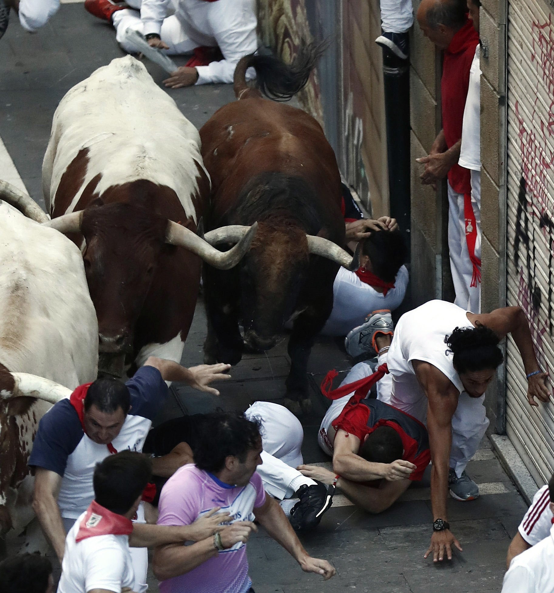 Así ha sido el encierro de San Fermín del 09/07/2018 Así ha sido el encierro de San Fermín del 09/07/2018