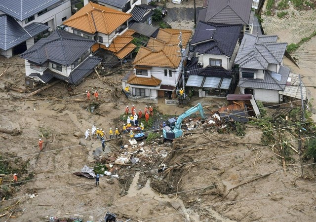 Más de un centenar de muertos en las peores lluvias en décadas en Japón Más de un centenar de muertos en las peores lluvias en décadas en Japón
