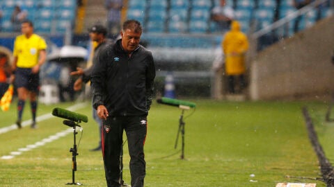 Borghi durante un partido