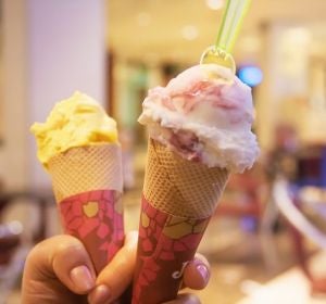 helados con cucurucho de galleta helados con cucurucho de galleta