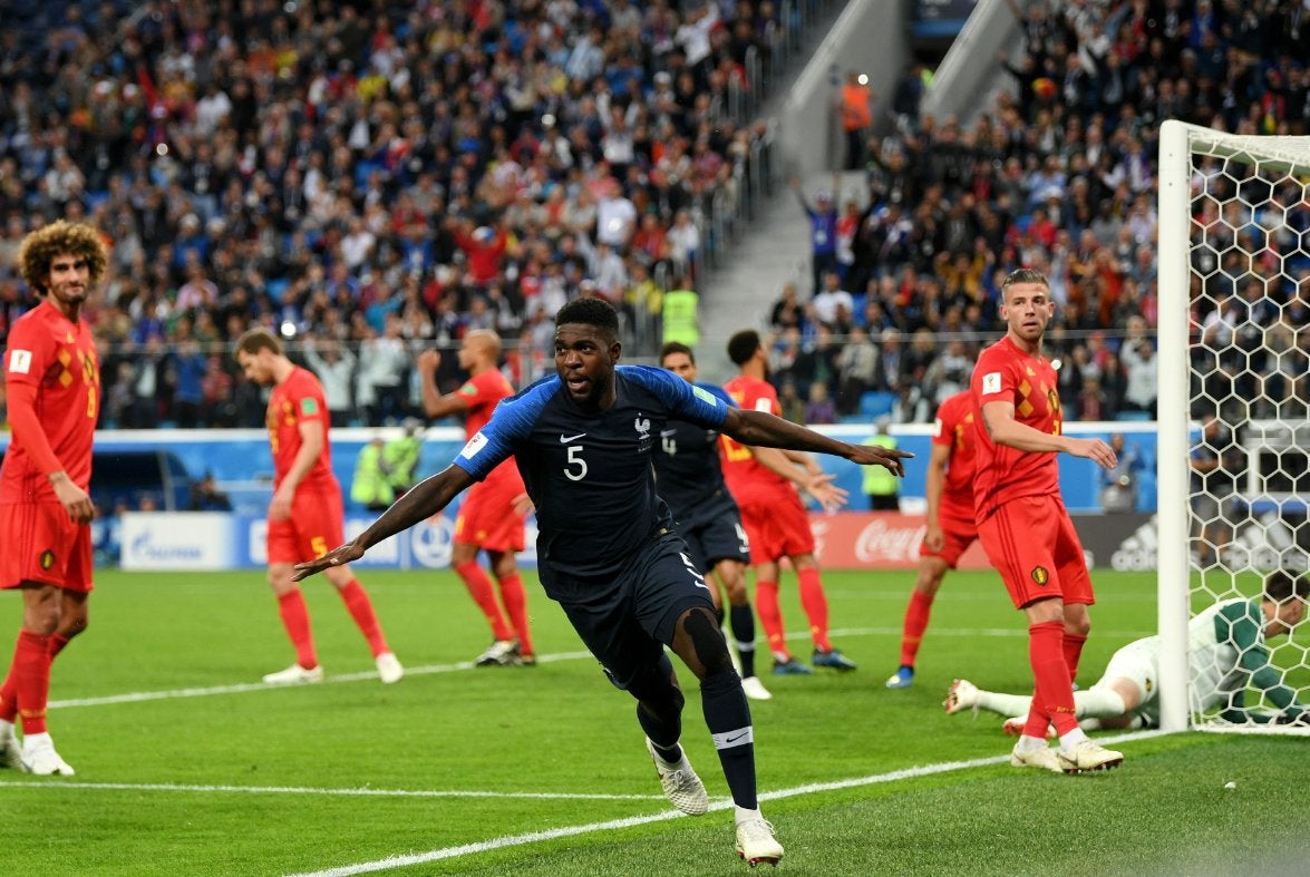 Un gol de Umtiti mete a Francia en la final del Mundial de Rusia 2018 Un gol de Umtiti mete a Francia en la final del Mundial de Rusia 2018