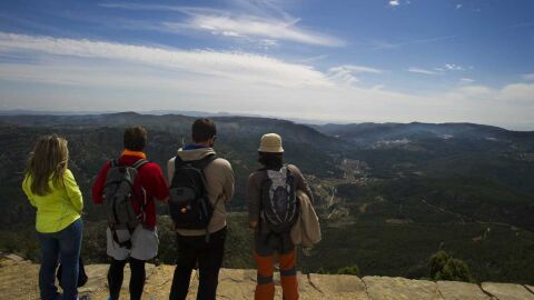 Senderistas en Lucena