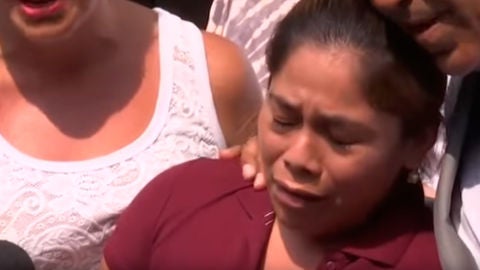 Yeni Gonz&aacute;lez ante los medios