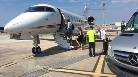 El presidente de la Juventus toma un vuelo hasta Grecia