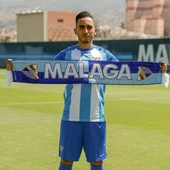 Presentación de Boulahroud como nuevo jugador del Málaga CF Presentación de Boulahroud como nuevo jugador del Málaga CF