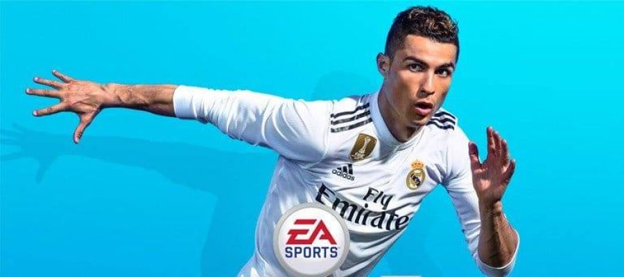 Cristiano Ronaldo, en la portada del FIFA 19. Cristiano Ronaldo, en la portada del FIFA 19.