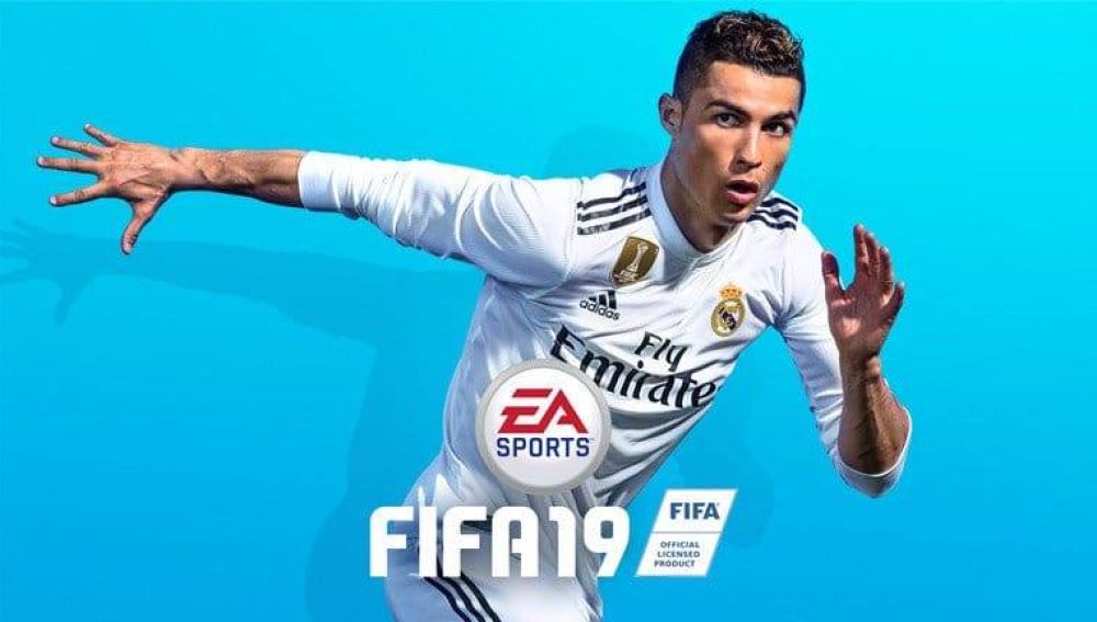 Cristiano Ronaldo, en la portada del FIFA 19. 