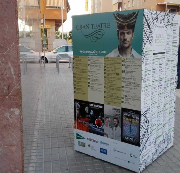 Ilicitanos por Elche achaca a la “desidia” del tripartito que los cubos con información cultural hayan quedado otra vez desactualizados Ilicitanos por Elche achaca a la “desidia” del tripartito que los cubos con información cultural hayan quedado otra vez desactualizados