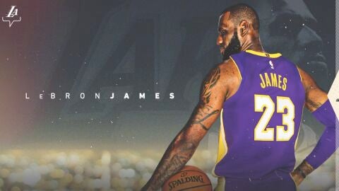 As&iacute; anuncian los Lakers la llegada oficial de LeBron