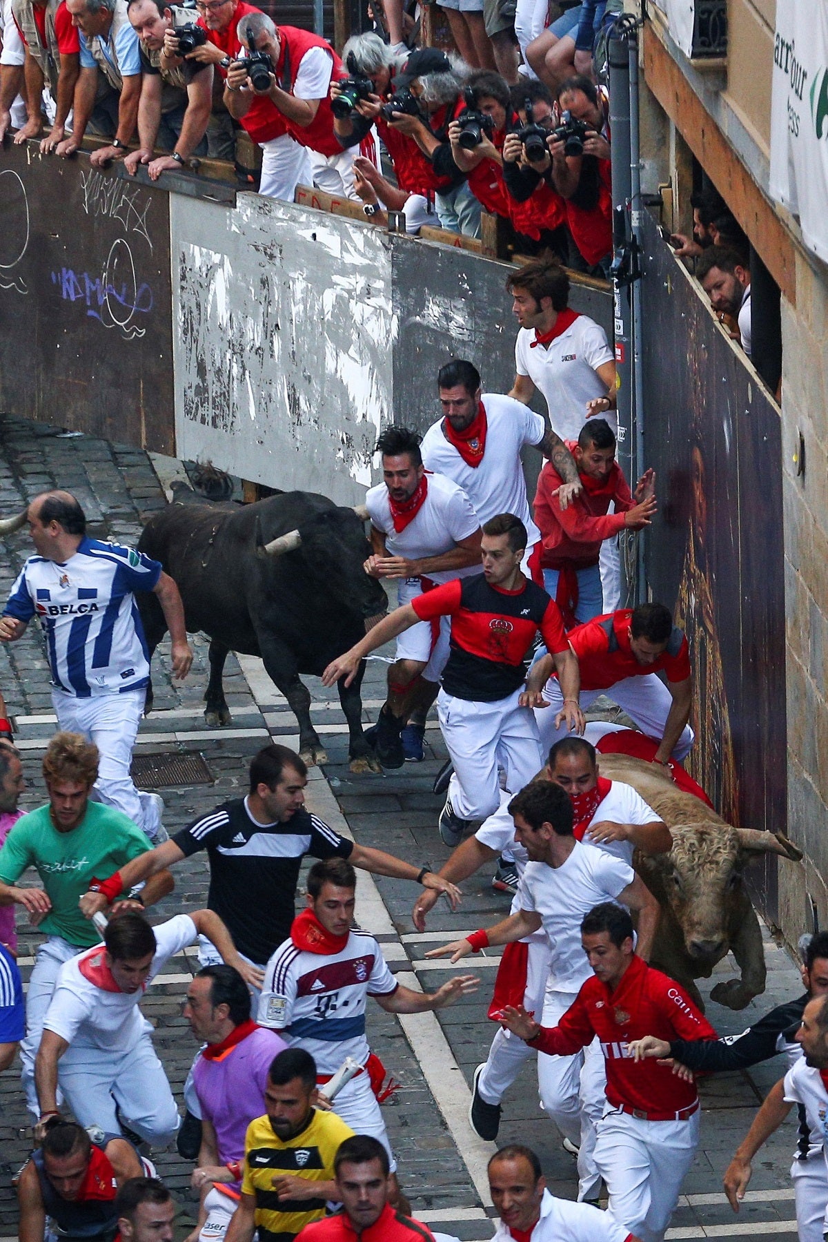 Así ha sido el quinto encierro de San Fermín del 11/07/2018 Así ha sido el quinto encierro de San Fermín del 11/07/2018