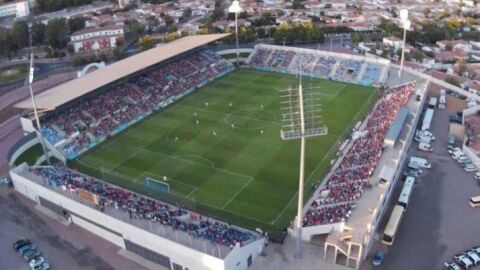 Campo de f&uacute;tbol de Puertollano
