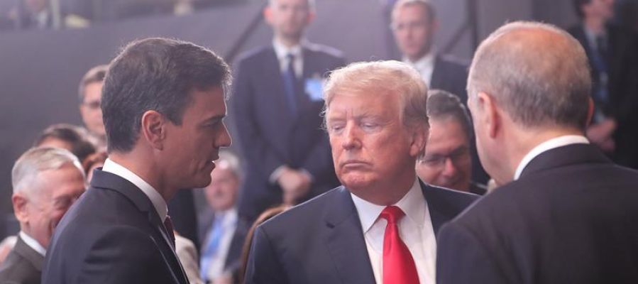 Encuentro entre Sánchez y Trump Encuentro entre Sánchez y Trump