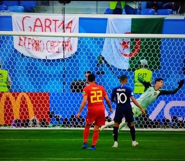 La pancarta que emocionó a Gabi en el Francia-Bélgica: "Me llena el alma" La pancarta que emocionó a Gabi en el Francia-Bélgica: "Me llena el alma"