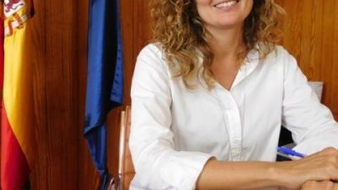 Ornella Chacon, presidenta de Puertos del Estado y ex - consejero de pol&iacute;tica territorial del Gobierno de Canarias
