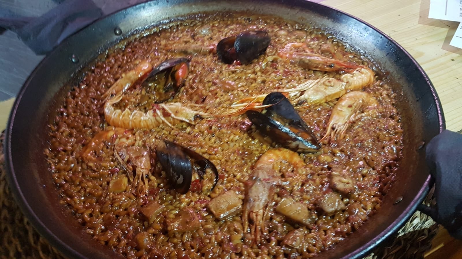 Arroz de marisco del chef Jose Miralles Arroz de marisco del chef Jose Miralles