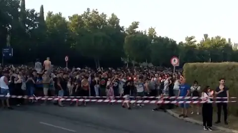 Indignación en la entrada del festival Mad Cool ante los problemas de acceso por las grandes colas Indignación en la entrada del festival Mad Cool ante los problemas de acceso por las grandes colas