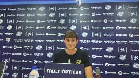 Alex Mula, jugador del M&aacute;laga CF