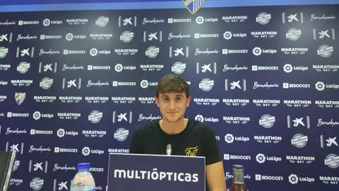 Alex Mula, jugador del Málaga CF Alex Mula, jugador del Málaga CF
