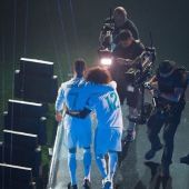 Marcelo y Cristiano, juntos en el Bernabéu