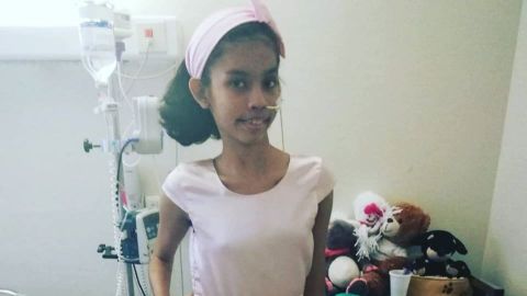 La ni&ntilde;a, Andrea Nicolle Quijada