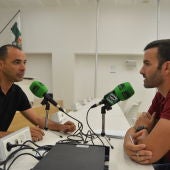 Jorge Cordero, director deportivo del Elche CF, en la entrevista que ha mantenido con el periodista Monserrate Hernández para Onda Cero Elche.