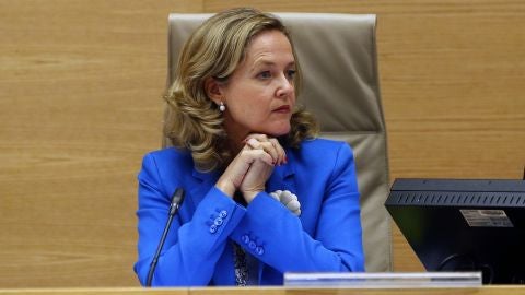 La ministra de Econom&iacute;a y Empresa, Nadia Calvi&ntilde;o. 