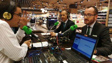 Pedro Dupl&aacute;, director de El Corte Ingl&eacute;s de Santander