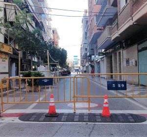 Una de las calles integradas en el plan de humanización del Ayuntamiento de Santa Pola Una de las calles integradas en el plan de humanización del Ayuntamiento de Santa Pola