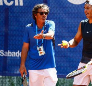 Francis Roig con Rafa Nadal. Francis Roig con Rafa Nadal.