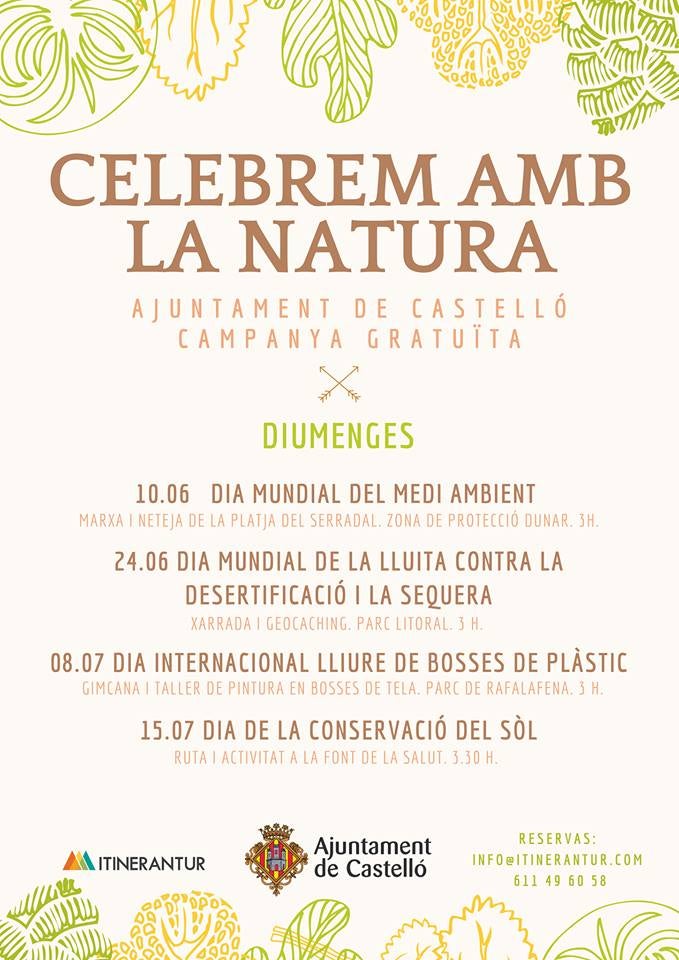 La campaña ‘Celebrem amb la natura’ se despide hasta otoño con una ruta a la Font de la Salut La campaña ‘Celebrem amb la natura’ se despide hasta otoño con una ruta a la Font de la Salut