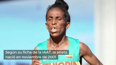 Pol&eacute;mica por la "dudosa" edad de la atleta et&iacute;ope Girmwait Gebrzihair: s&oacute;lo tiene 16 a&ntilde;os