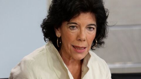 La portavoz del Gobierno y ministra de Educaci&oacute;n y Formaci&oacute;n Profesional, Isabel Cela&aacute;