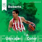 Brian Roberts, nuevo jugador de Unicaja Brian Roberts, nuevo jugador de Unicaja
