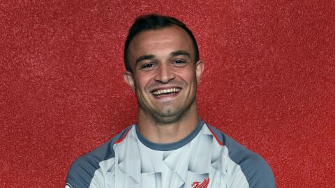 El jugador del Liverpool, Shaquiri. 