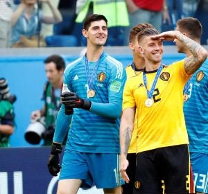 Courtois, tras la final de consolación ante Inglaterra Courtois, tras la final de consolación ante Inglaterra