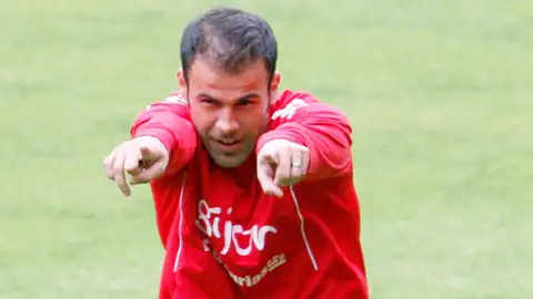 El exdelantero croata del Sporting, Mate Bilic. El exdelantero croata del Sporting, Mate Bilic.