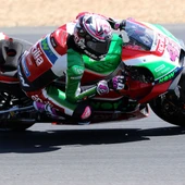 Fuerte caída de Alex Espargaró Fuerte caída de Alex Espargaró