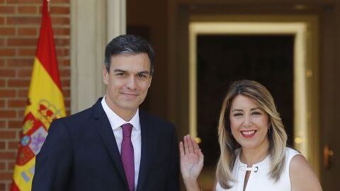 Pedro S&aacute;nchez y Susana D&iacute;az