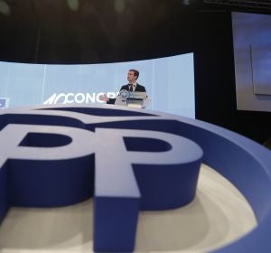 Pablo Casado en el Congreso Extraordinario del PP Pablo Casado en el Congreso Extraordinario del PP