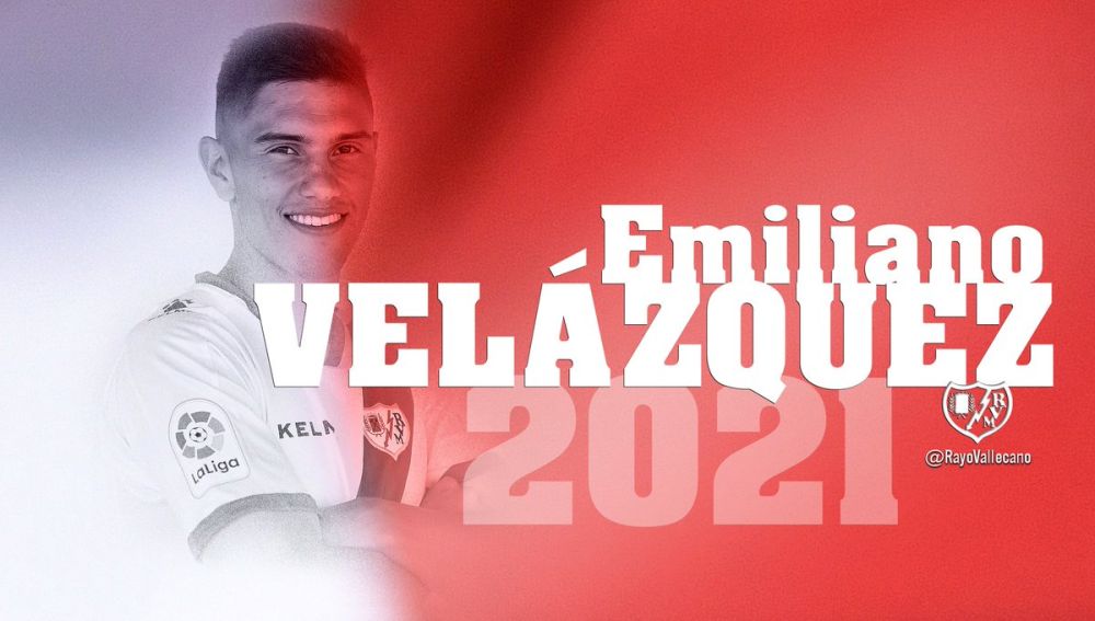 Emiliano Velázquez, nuevo jugador del Rayo Vallecano