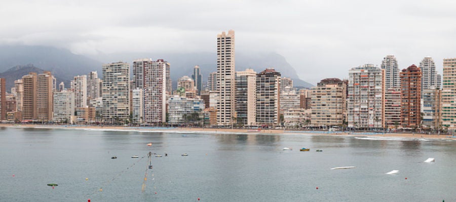 Los edificios de la ciudad de Benidorm Los edificios de la ciudad de Benidorm